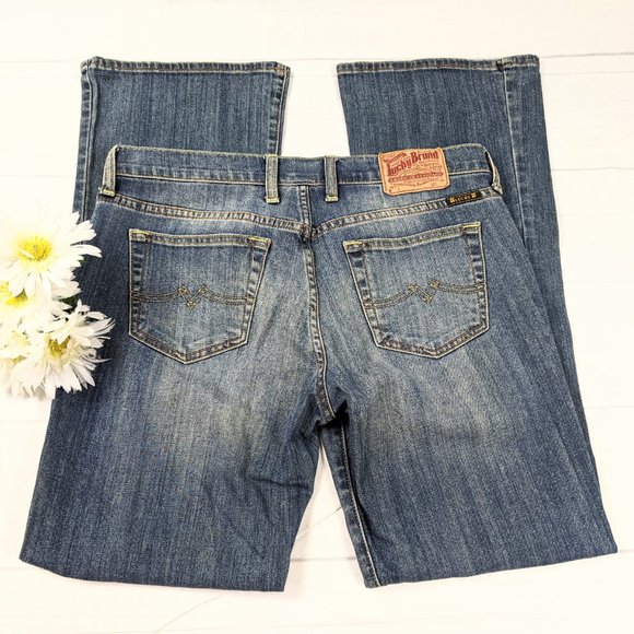 Lucky Brand Sweet "N Low Regular Inseam Flare Jean - Picture 8 of 9